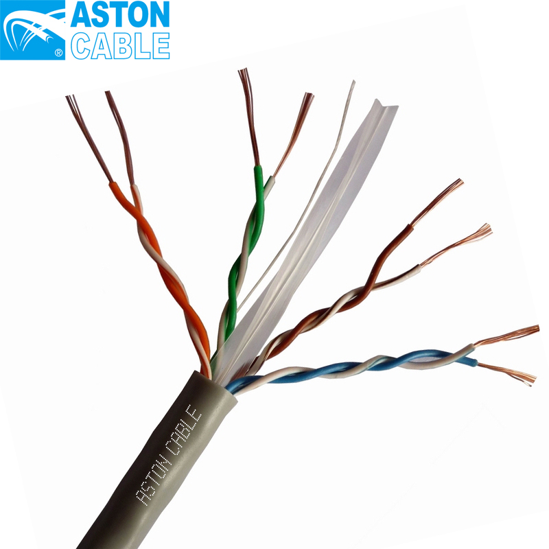ASTON Cable factory LAN Cable CAT6 Copper conductor 23AWG cable network system