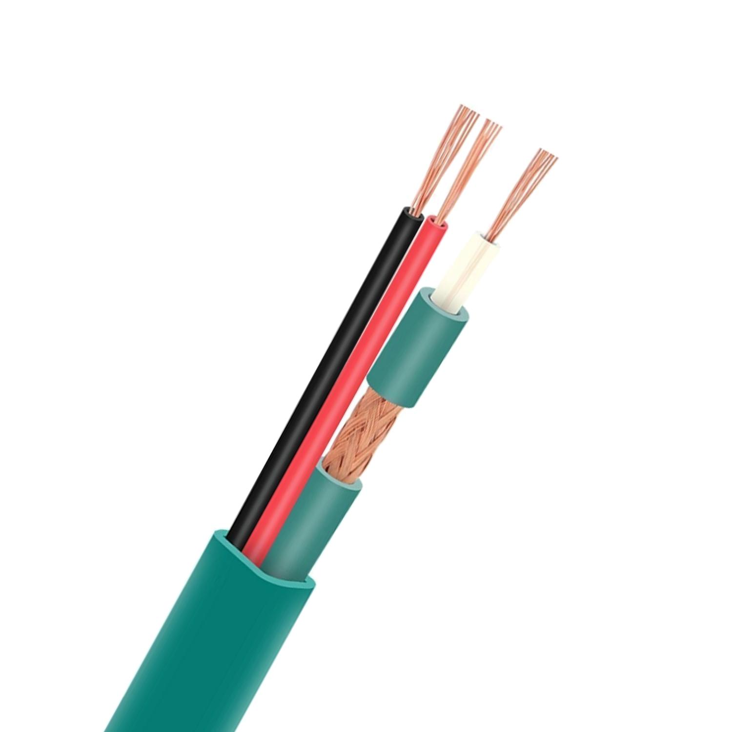 Copper KX7+2C cable used for CCTV camera system famous in Algeria and Morocco