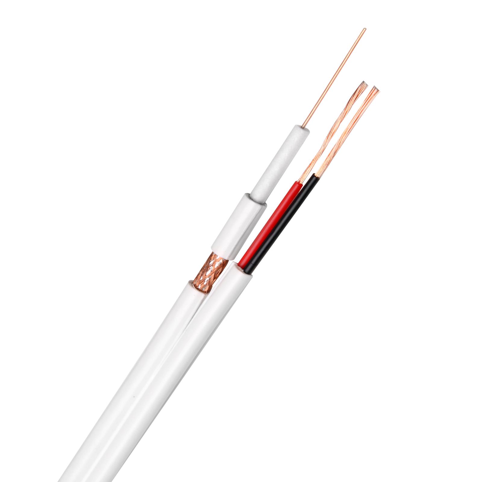 BC RG59 coaxial cable with power for  HD CCTV