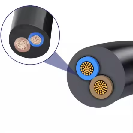 Copper Conductor Flexible Cable RVV RVVP 1.5 2.5 4 6 MM 2 3 4 5 Core Electrical Cable Wire Power Cable For Industrial